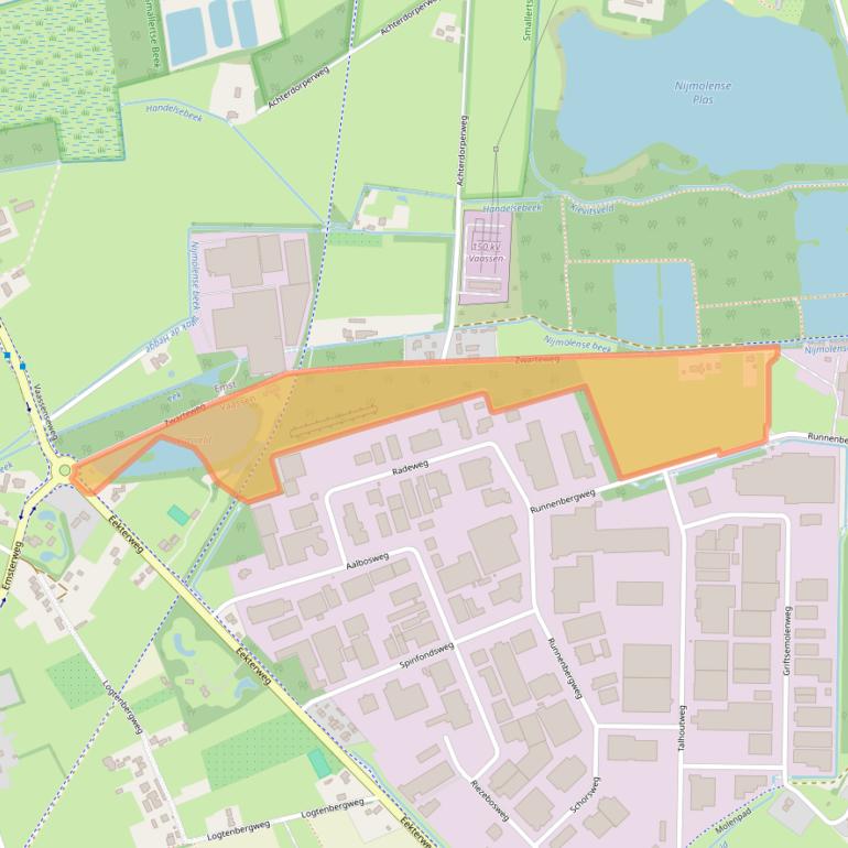 Kaart van postcodegebied 8171NZ.