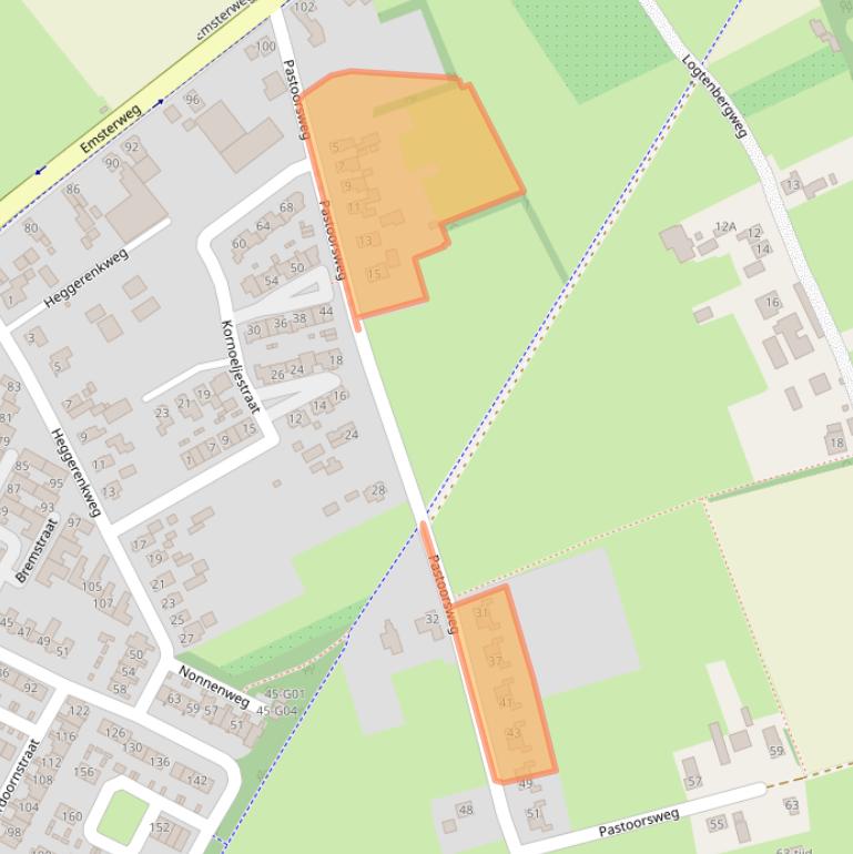 Kaart van postcodegebied 8171PB.