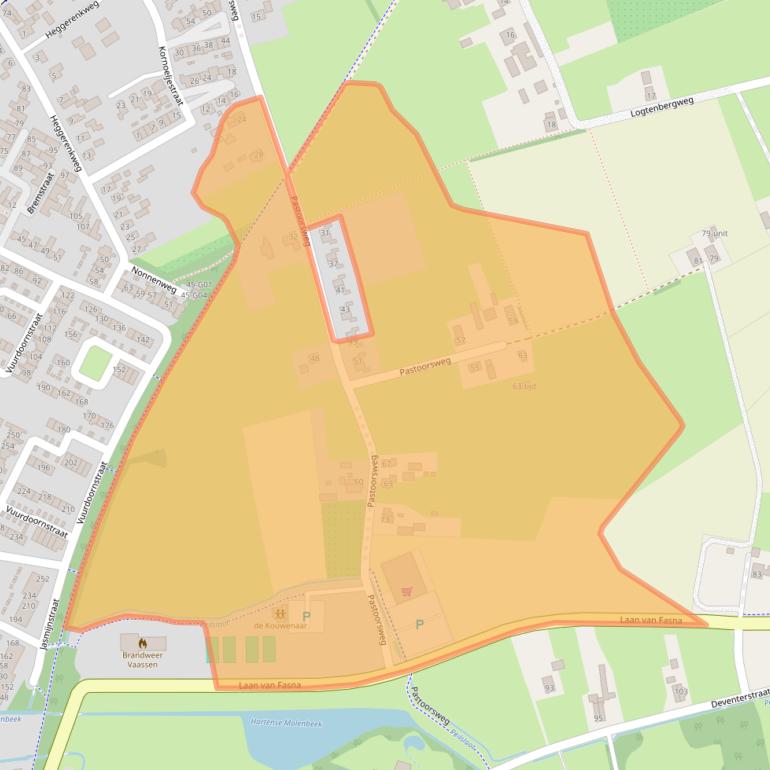 Kaart van postcodegebied 8171PC.