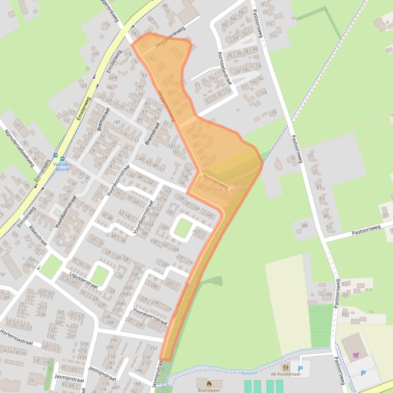 Kaart van postcodegebied 8171PD.