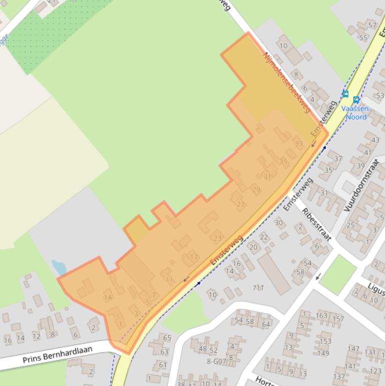 Kaart van postcodegebied 8171PG.