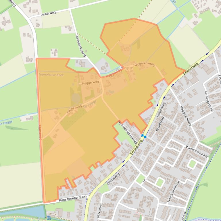 Kaart van postcodegebied 8171PL.