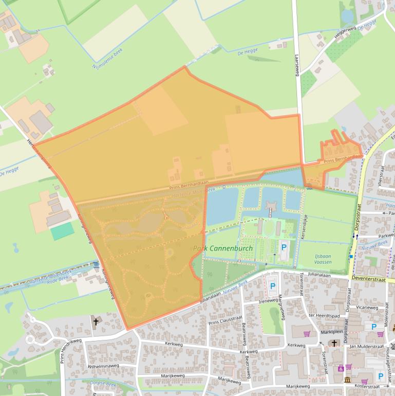 Kaart van postcodegebied 8171PN.