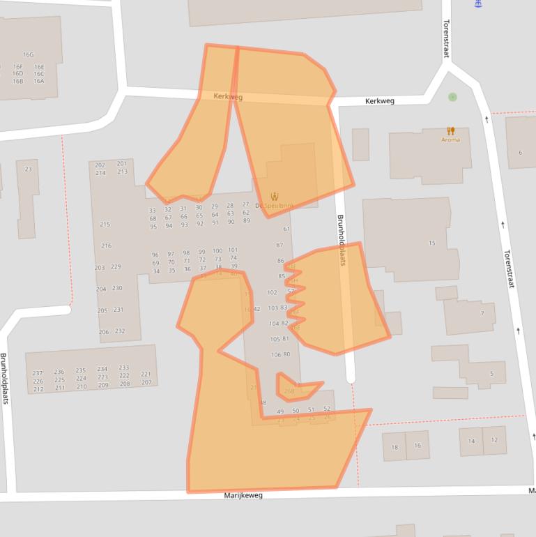 Kaart van postcodegebied 8171VA.