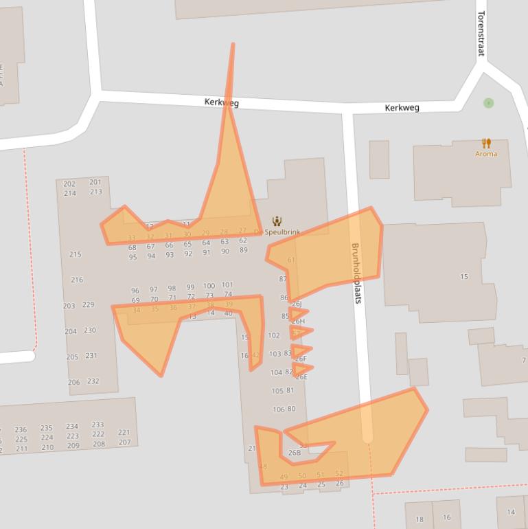 Kaart van postcodegebied 8171VB.