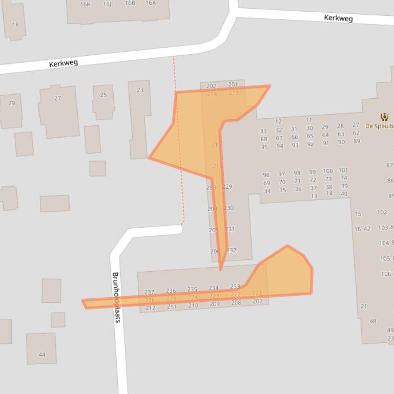 Kaart van postcodegebied 8171VG.