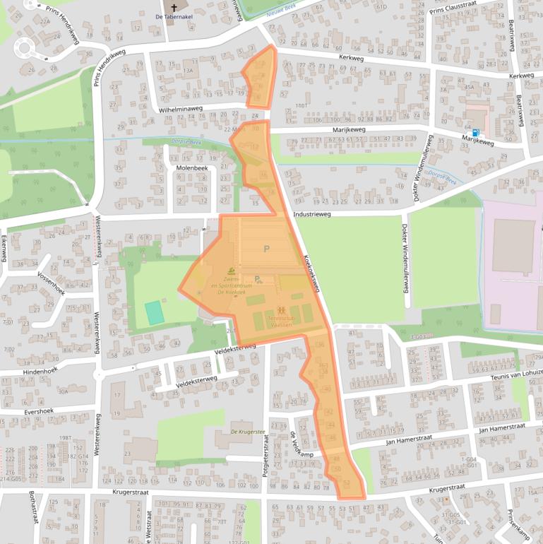 Kaart van postcodegebied 8171VH.