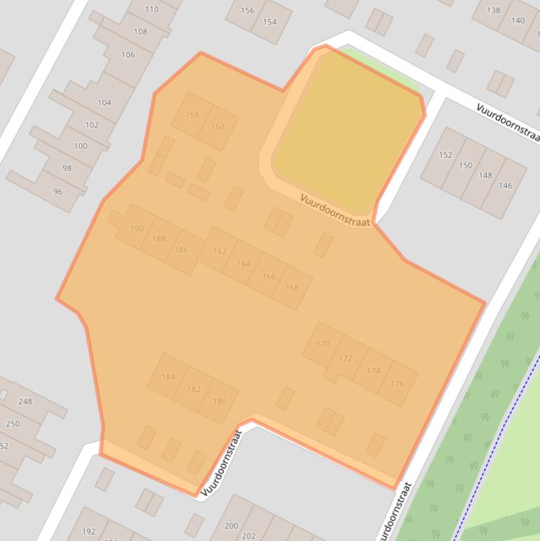 Kaart van postcodegebied 8171XE.