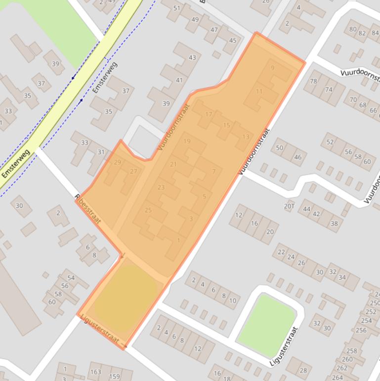 Kaart van postcodegebied 8171XL.