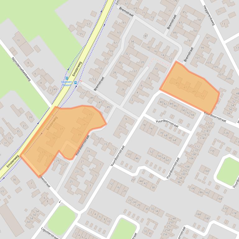Kaart van postcodegebied 8171XM.