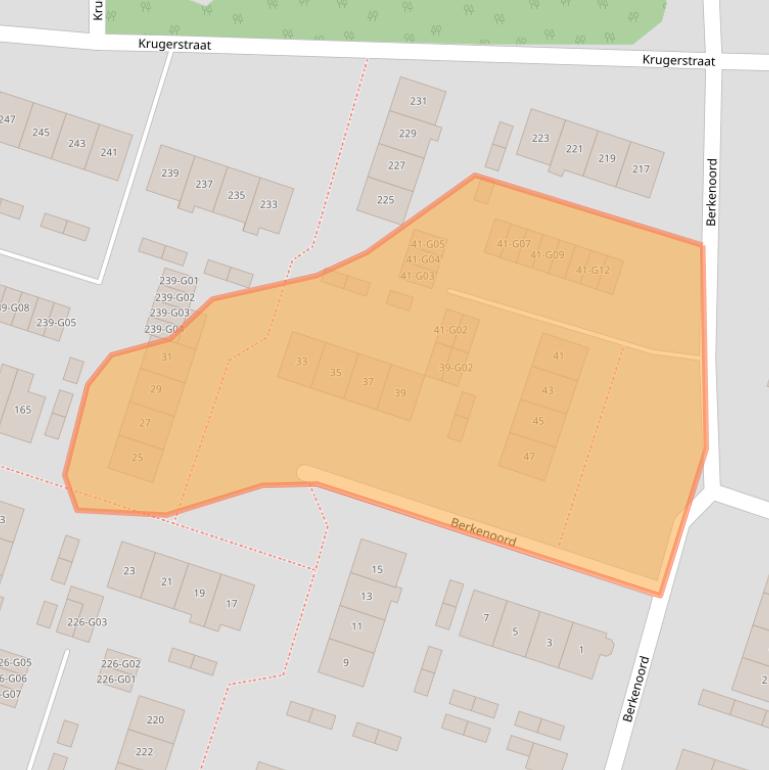 Kaart van postcodegebied 8172AN.
