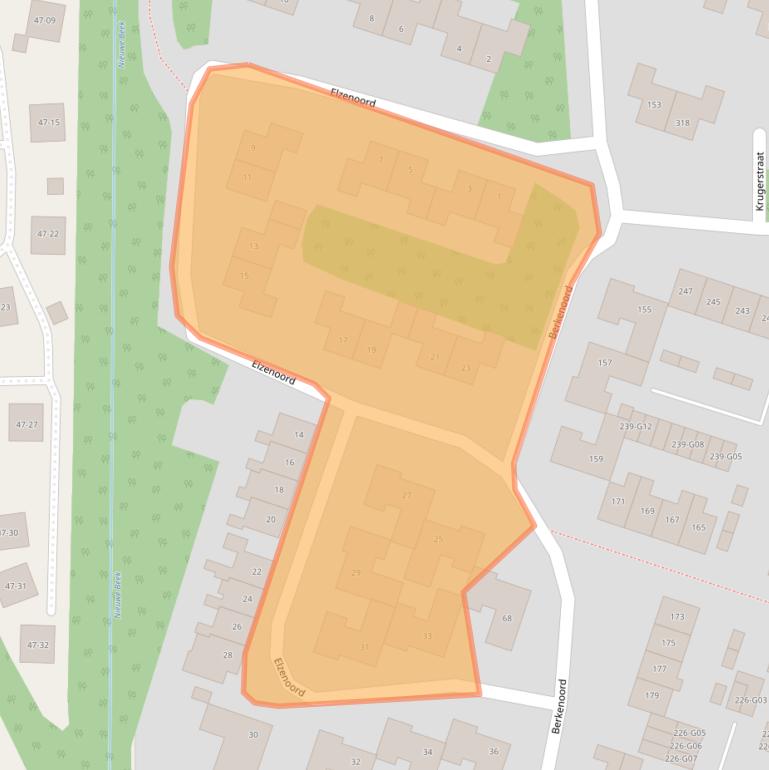 Kaart van postcodegebied 8172AX.