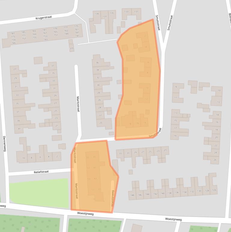 Kaart van postcodegebied 8172CD.