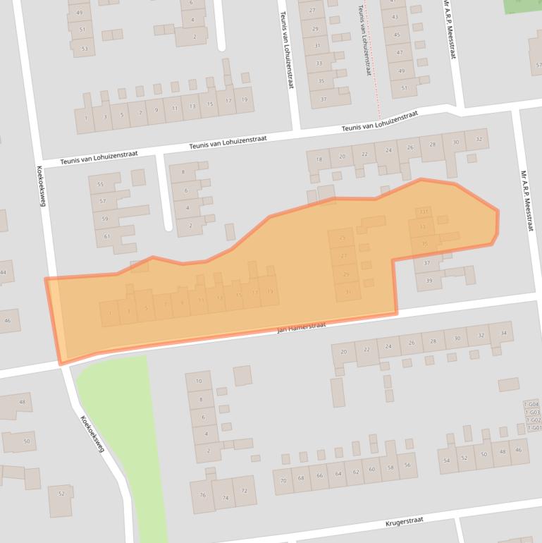 Kaart van postcodegebied 8172XK.