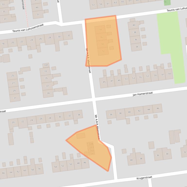 Kaart van postcodegebied 8172XS.
