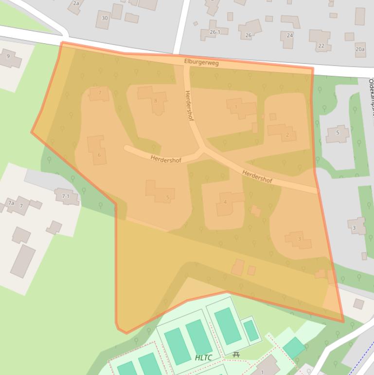 Kaart van postcodegebied 8181CT.