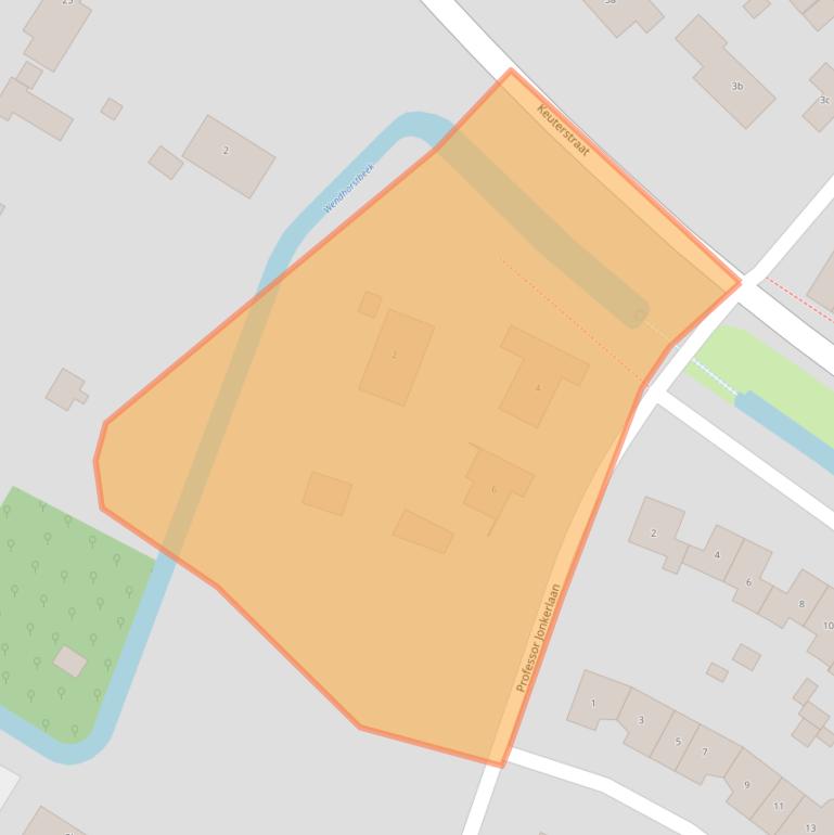 Kaart van postcodegebied 8181GM.