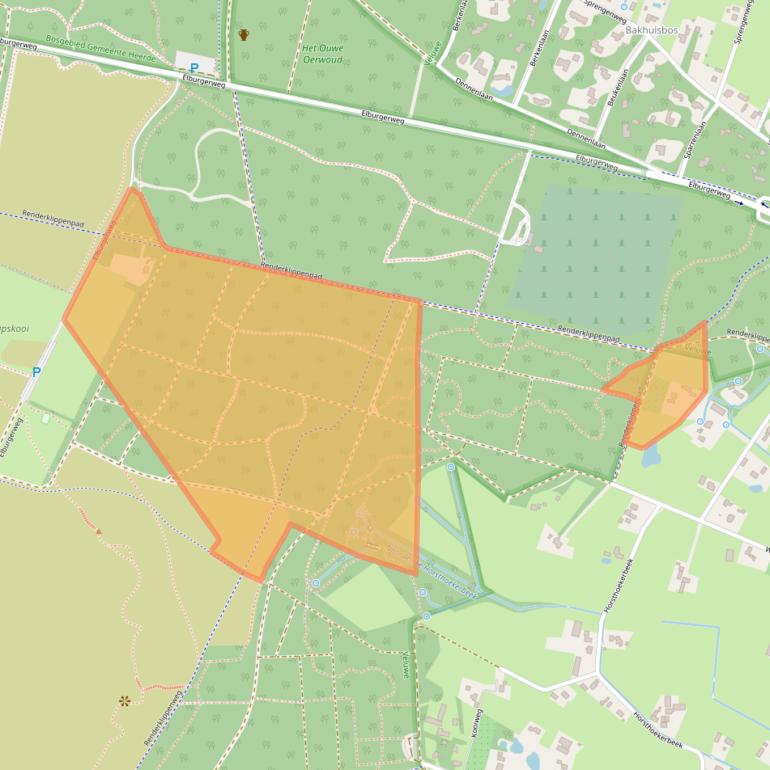 Kaart van postcodegebied 8181NX.