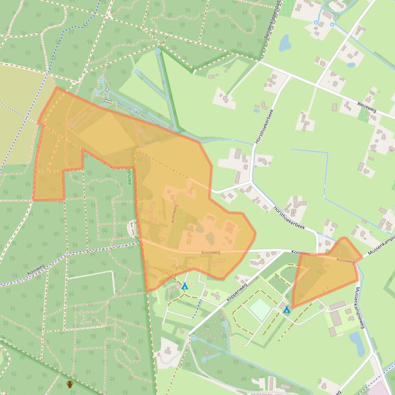 Kaart van postcodegebied 8181PB.