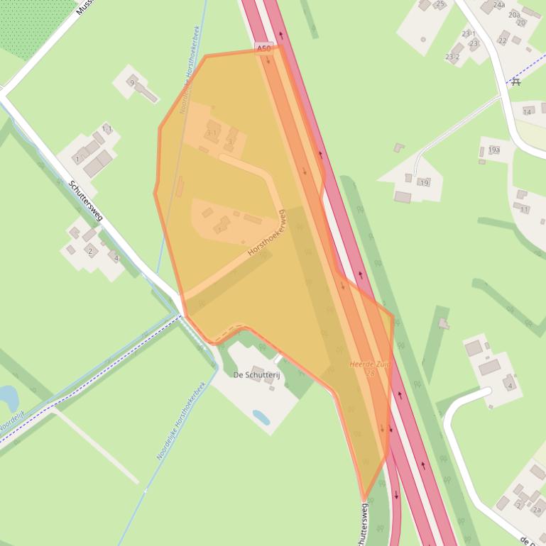 Kaart van postcodegebied 8181PH.