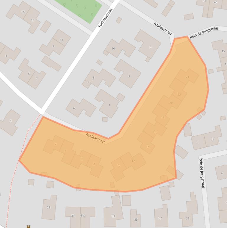 Kaart van postcodegebied 8181TA.