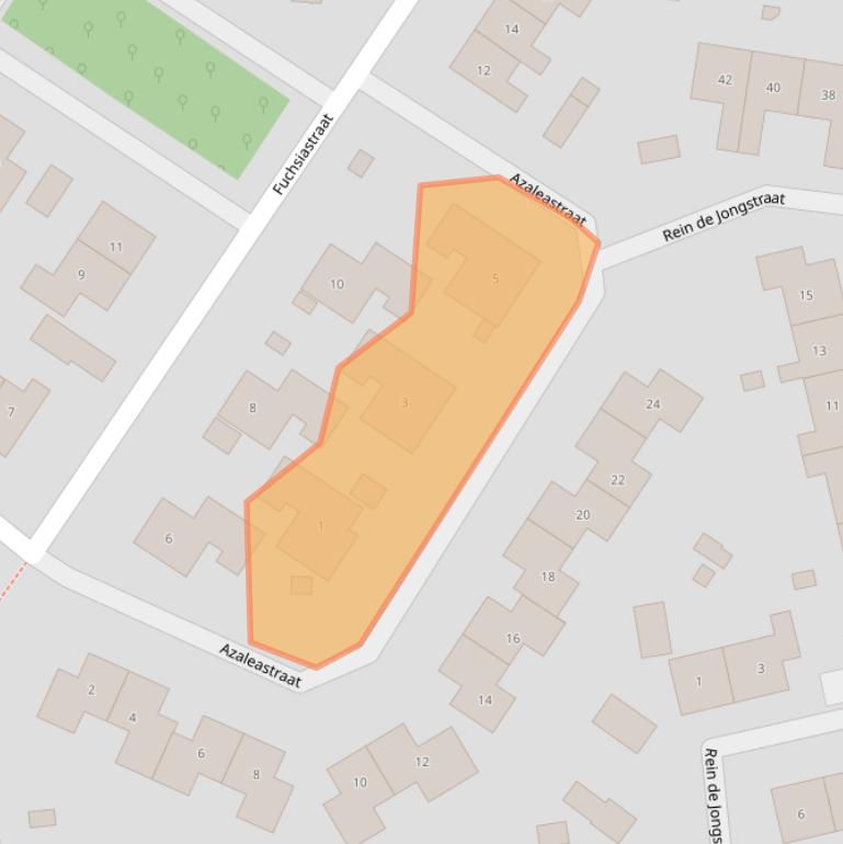 Kaart van postcodegebied 8181TB.