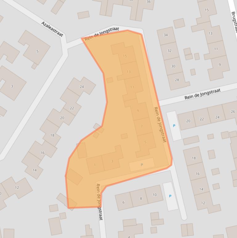 Kaart van postcodegebied 8181VA.