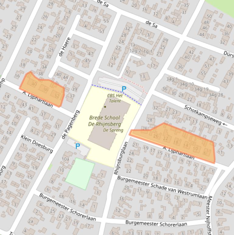 Kaart van postcodegebied 8181XN.