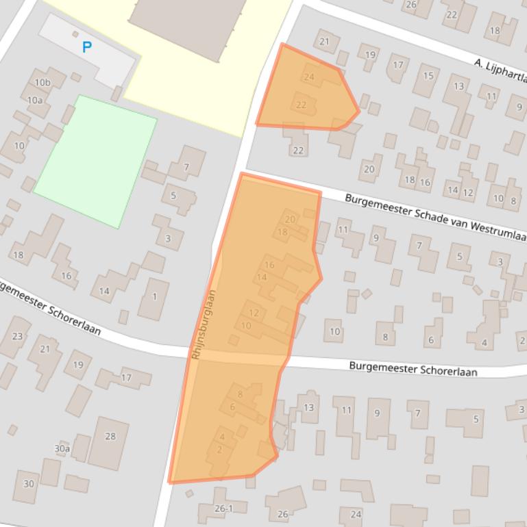 Kaart van postcodegebied 8181XV.