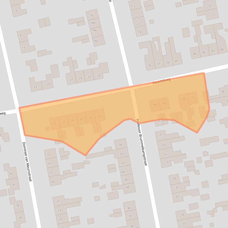 Kaart van postcodegebied 8191AT.