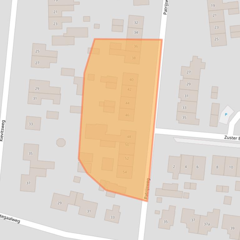 Kaart van postcodegebied 8191BK.