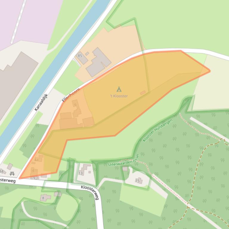 Kaart van postcodegebied 8191HC.