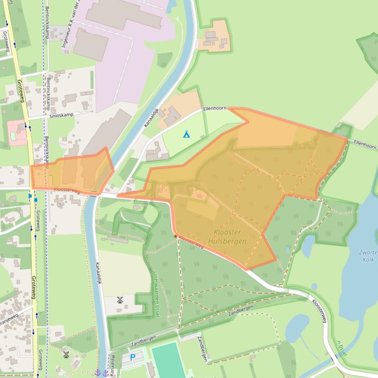 Kaart van postcodegebied 8191JA.