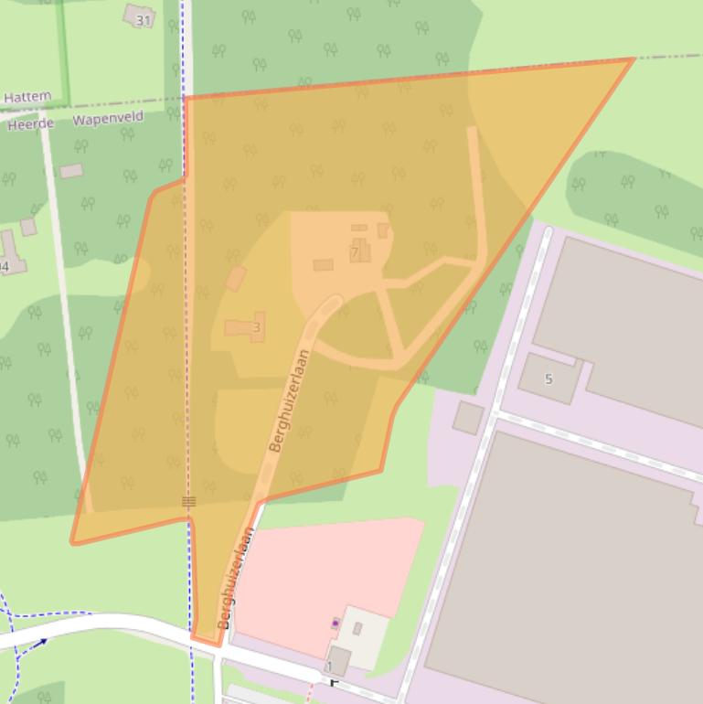 Kaart van postcodegebied 8191JC.