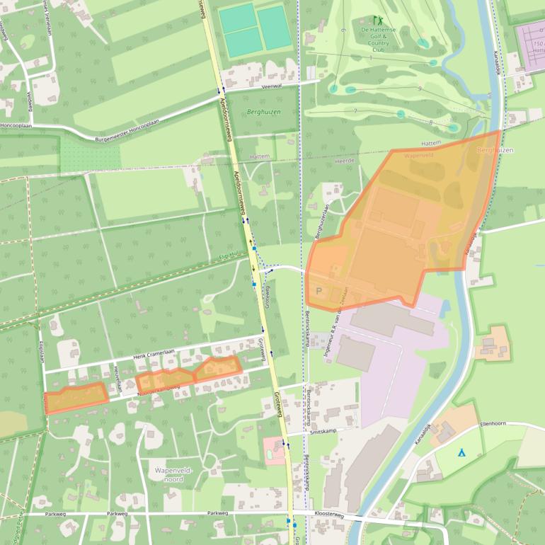 Kaart van postcodegebied 8191JH.