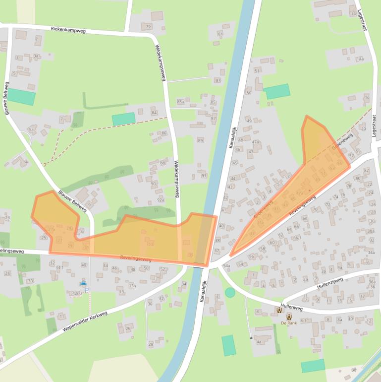 Kaart van postcodegebied 8191KP.