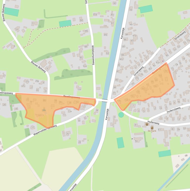 Kaart van postcodegebied 8191KS.