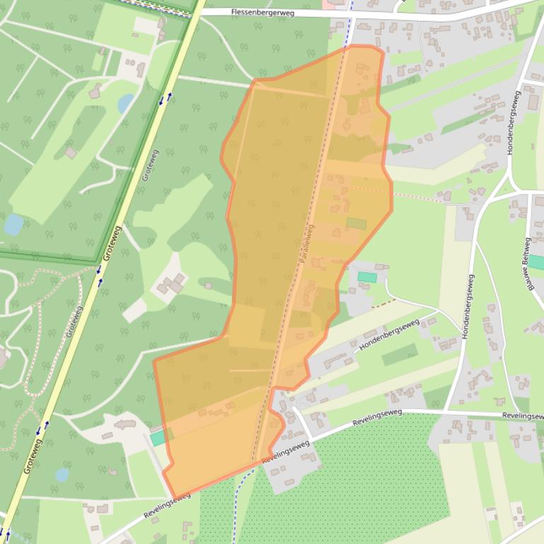 Kaart van postcodegebied 8191KT.