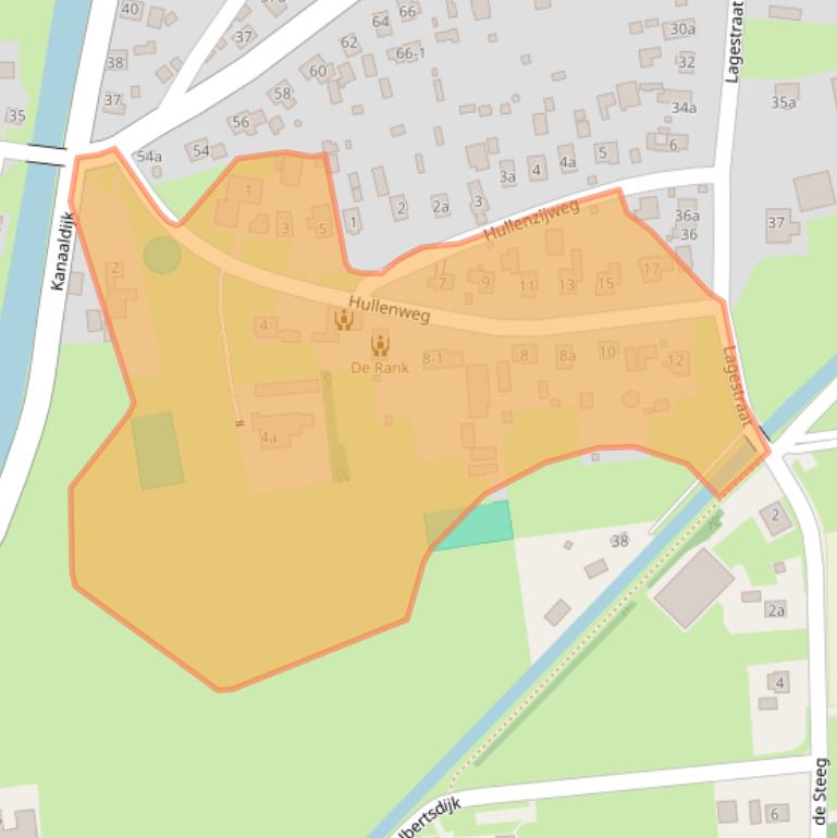 Kaart van postcodegebied 8191LB.