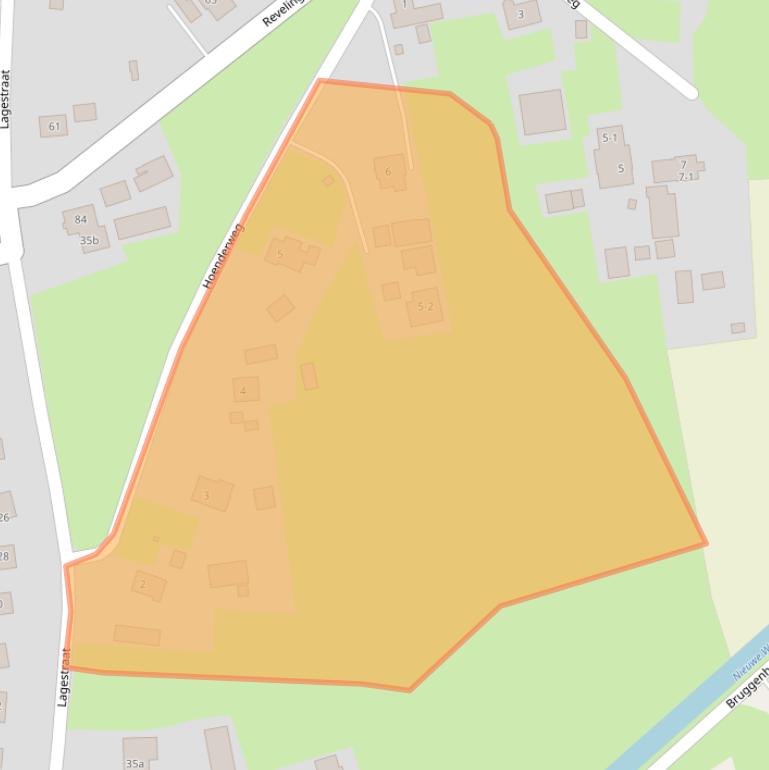 Kaart van postcodegebied 8191LE.