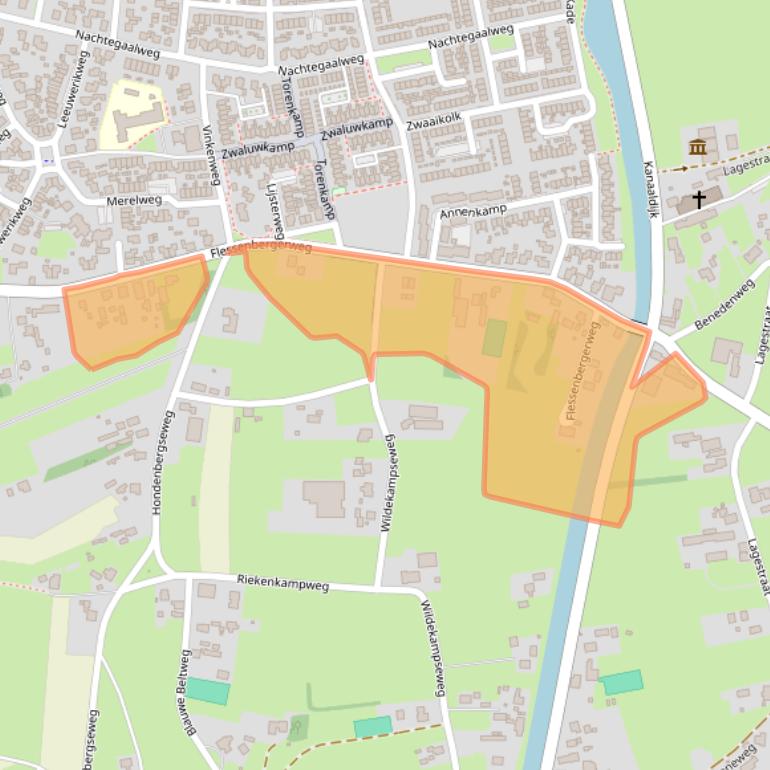 Kaart van postcodegebied 8191LK.