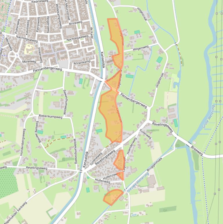 Kaart van postcodegebied 8191LP.