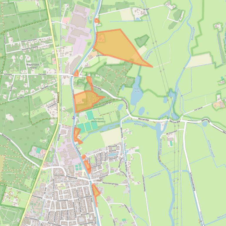 Kaart van postcodegebied 8191NC.