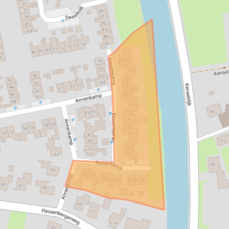 Kaart van postcodegebied 8191VC.