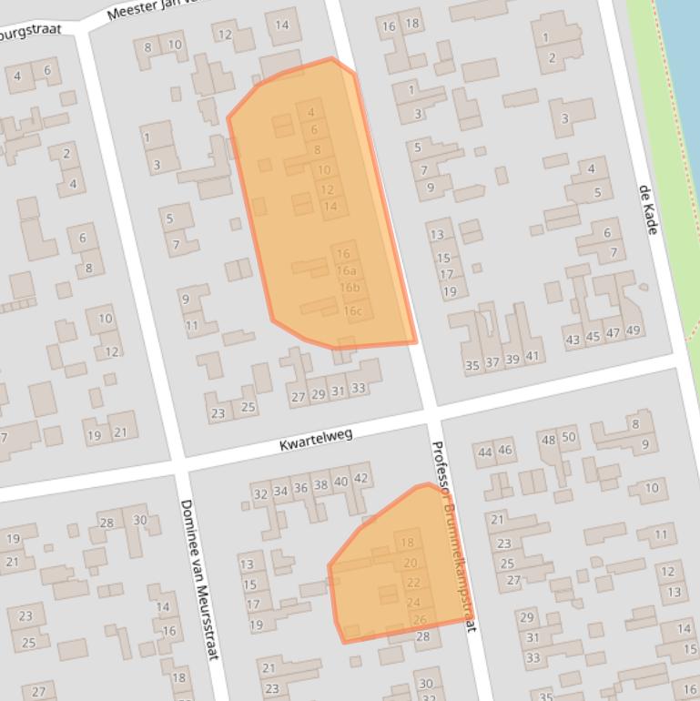Kaart van postcodegebied 8191XB.
