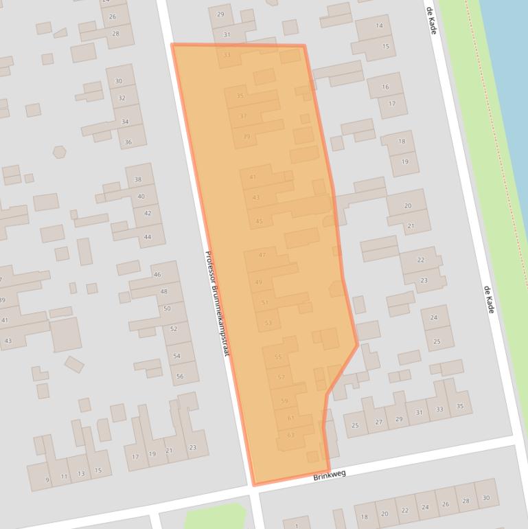Kaart van postcodegebied 8191XC.