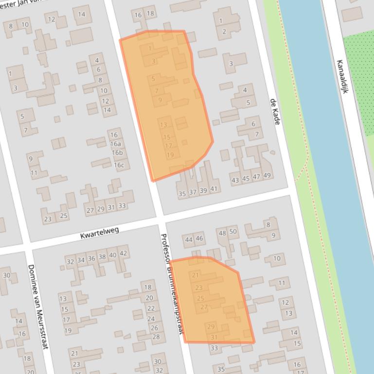 Kaart van postcodegebied 8191XD.