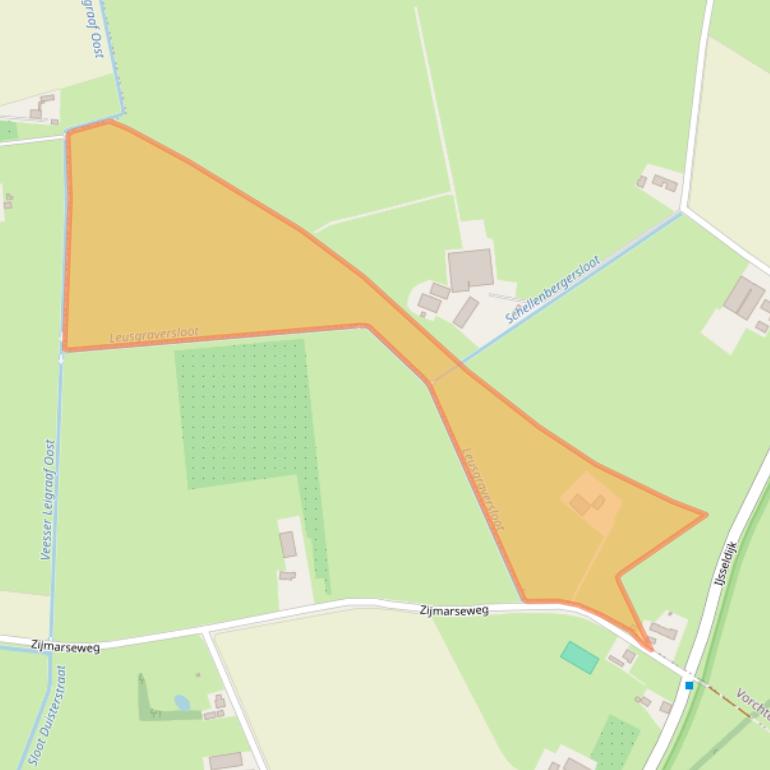 Kaart van postcodegebied 8193KN.