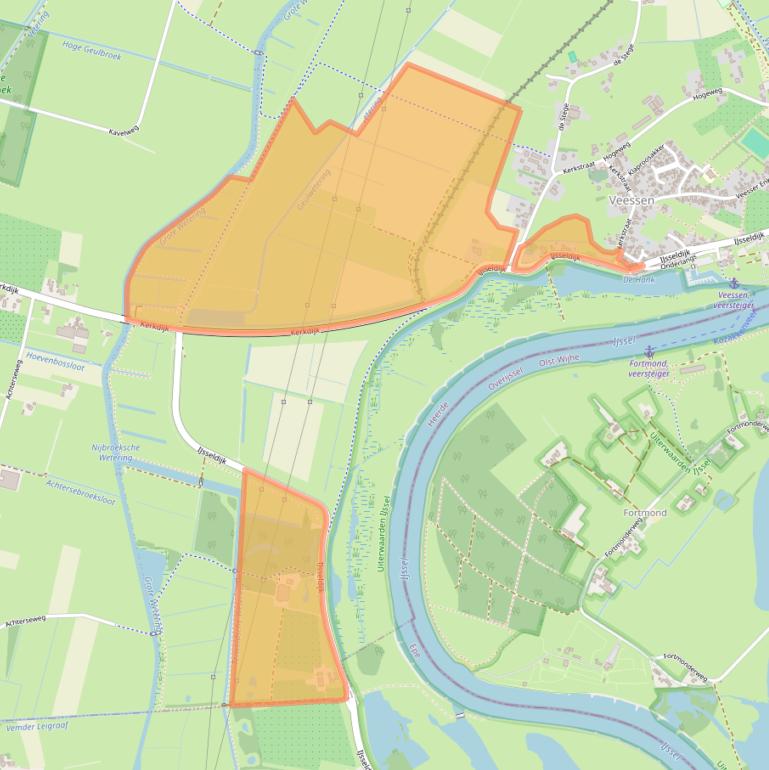 Kaart van postcodegebied 8194LA.