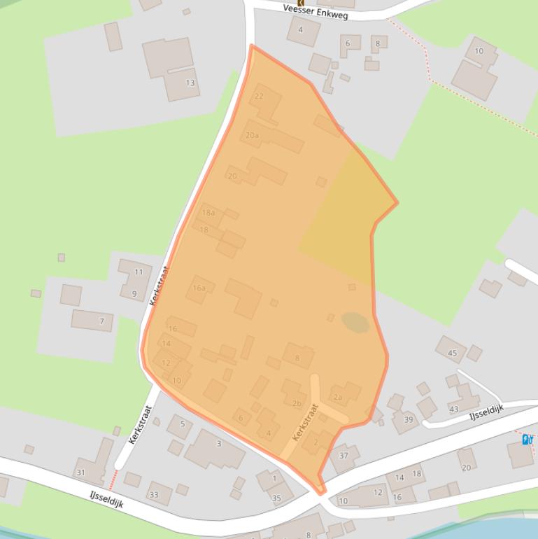 Kaart van postcodegebied 8194LV.